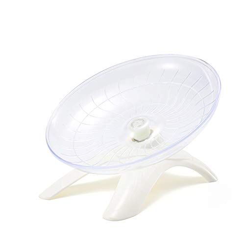 ペット用品 ハムスター 回し車 静か フライングソーサー回し車 安全 小動物用 ハムスター 用品 理想的な遊び場 ケージアクセサリー ペット用品