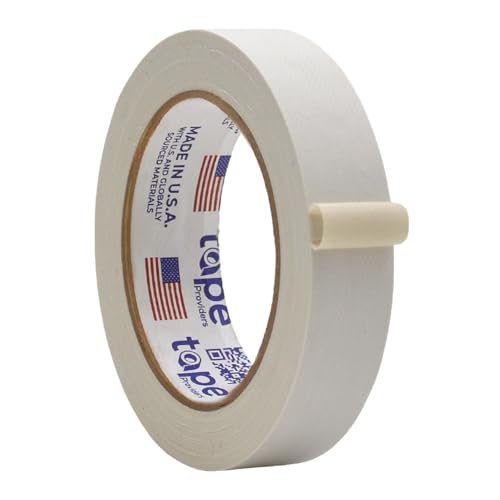 Image of WOD GTC12 Gaffer Tape, White Low Gloss Finish Film, 1 inch x 60 ft. (Pack of 48) Residue Free, Non Reflective Cloth Fabric, Secure Cords, Water Resistant, Photography, Filming Backdrop