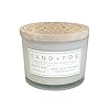 Sand Fog Scented Candle Tahitian Vanilla–Additional Scents and Sizes–100 Cotton Lead Free Wick Luxury Air Freshening Jar Candles Perfect Home Decor–12oz
