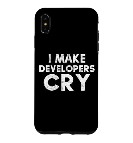 �ʔ���QA�G���W�j�AQA&�v���W�F�N�g�}�l�[�W���[I Make Developers Cry �X�}�z�P�[�X iPhone XS Max �p