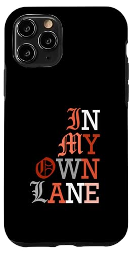 Coral Color In My Own Lane �R�[�����O���t�B�b�N �X�}�z�P�[�X iPhone 11 Pro �p