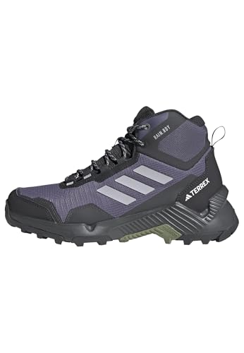 adidas Damen Eastrail 2.0 Mid RAIN.RDY Hiking Waterproof Shoes, Preloved Violet/Glory Grey/Tent Green, 40 EU