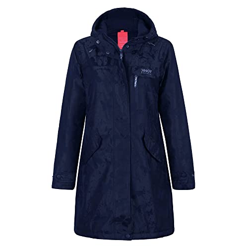 rhythm of the rain Manteaux Imperméables Hiver Femme Parka Femme Hiver Manteau d'hiver Coupe-vent avec Capuche Veste Chaude Femme Cover