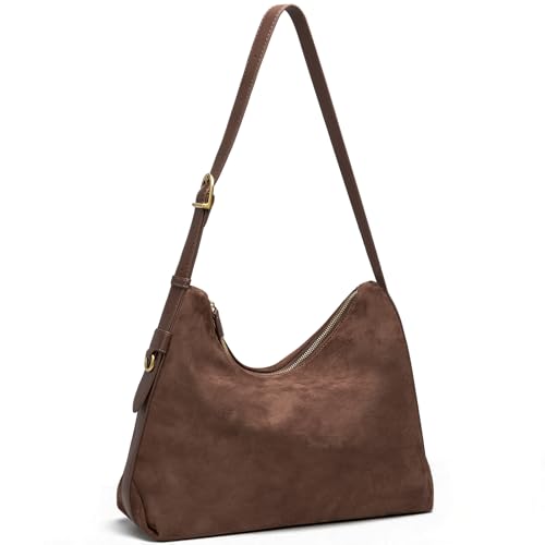 Bolso Hobo para mujer, suave y con correa ajustable