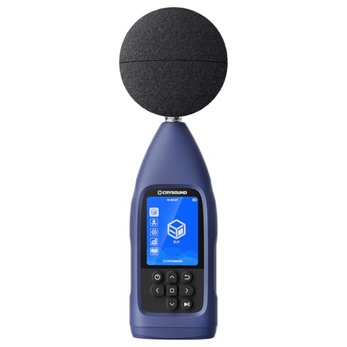 Image of CRY2832-2 Lite Data Logging Sound Level Meter, 24-143dB, Leq /Lpeak | Data Export, Long-Term Monitoring, Desktop Analysis, A /C /Z Weighting, F /S /I Weighting, USB /RS232 Connectivity