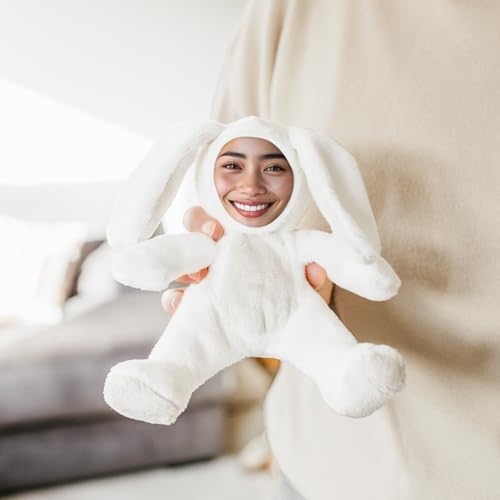 your surprise Personalisierte Kuscheltier mit Gesicht Foto - Kuscheltier mit Foto Bedrucken lustige Geschenke für männer und lustige Geschenke für Frauen (20 cm)
