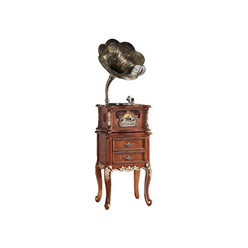 YAMMY Tourne-disques, Haut-Parleur Bluetooth rétro de boîte à Musique, Haut-parleurs Vintage en Forme de Gramophone avec… - Les Beatles, Paul McCartney, John Lennon, RIngo Starr, George Harrison YAMMY Tourne-disques, Haut-Parleur Bluetooth rétro de boîte à Musique, Haut-parleurs Vintage en Forme de Gramophone avec…