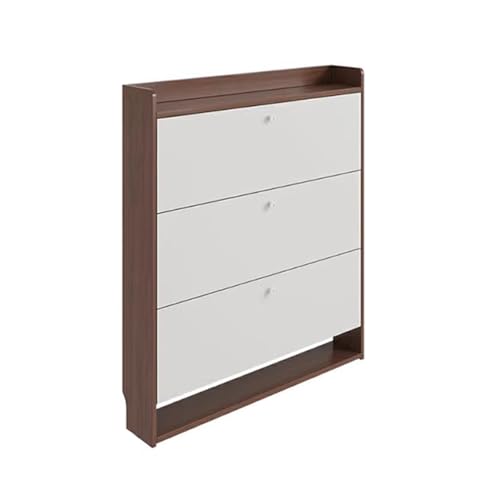 Armoire à chaussures verticale et étroite pour libérer l'espace au sol