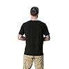 Men's T-Shirt 100% Cotton, Men's Poster T-Shirt, Round Neck & Regular Fit, Black / yellow, M #2