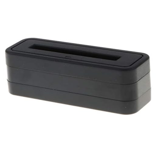 KESOTO Laddningsstation USB-laddningsstation batteriladdare för LG V10/G5 – svart G5