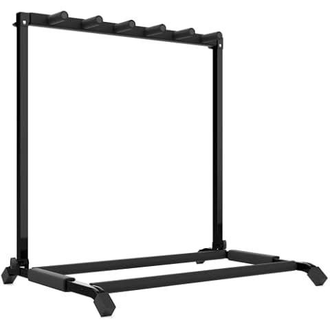 Audibax Multi-Stand 5 - Soporte de Suelo para 5 Guitarras o Bajos Cover