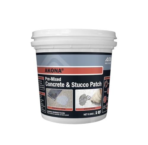 Akona Pre-Mixed Concrete and Stucco Patch 1 Quart