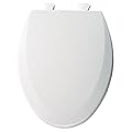 Bemis 7B1500EC 390 Molded Wood Elongated Toilet Seat, White