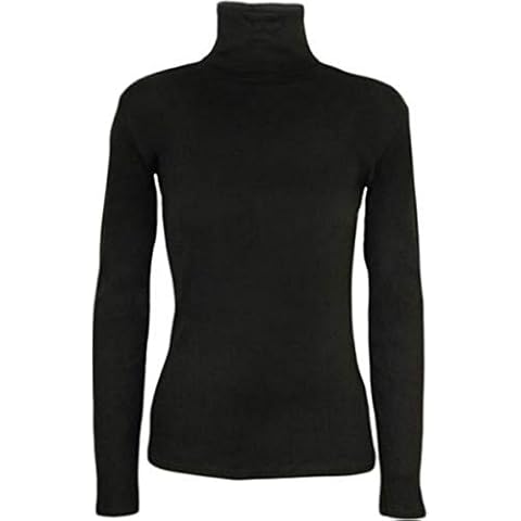 NEW LATEST LADIES WOMENS LONG SLEEVE TURTLE POLO NECK TOP WOMENS TOP JUMPER Cover