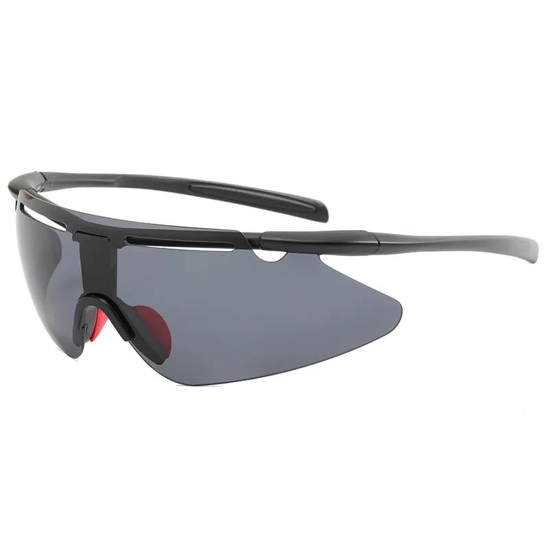 Universal Fit Wraparound UV400 Protected Sports Sunglasses for Men Women Cycling Baseball Riding Tennis Lightweight Goggles