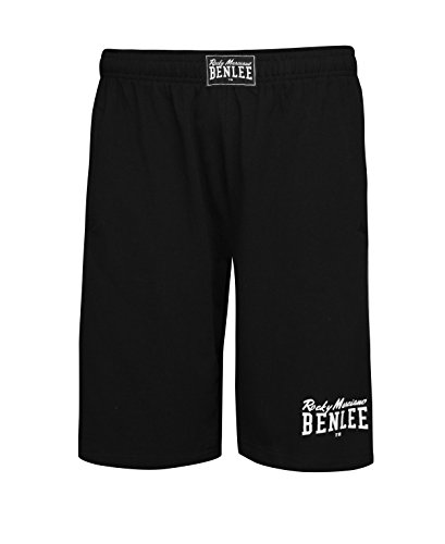 Ben Lee Benlee, Pantalones cortos para hombre, Negro, S