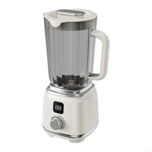 Valixirant Prensa en frío verduras 180 W alta compacta, exprimidor de frutas, licuadora ligera, color blanco (blanco)