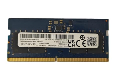 Laptop RAM 12GB 4800MT /s DDR5 SODIMM RAMAXEL (RMSB3400KB06IVF