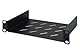 DIGITUS Fachboden - 1HE - 10-Zoll (254 mm) - Für Netzwerk-Schrank - 150 mm Tief - Perforiertes Stahl-Blech - Schwarz
