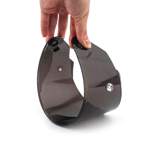 Viseras de policarbonato ajustables con protección UV para cascos KYT 4