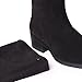 Tirol-SY - Negro, 38EU - Bota de Mujer Hecha en Serraje.