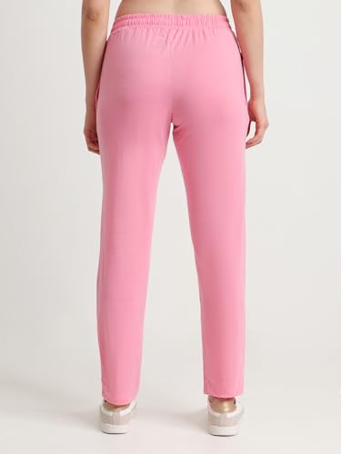 Image of T T Women Regular Fit Poly Jersey Solid Trackpant