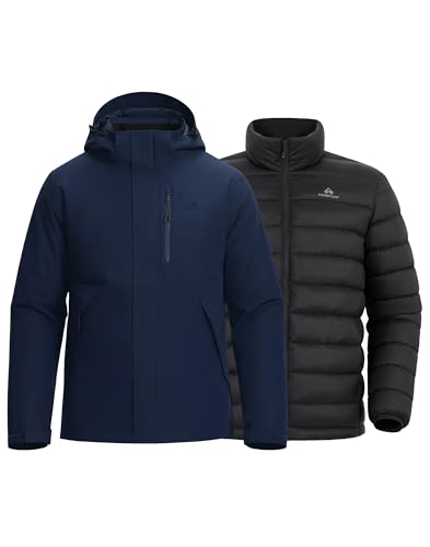 Pioneer Camp Men's 3-in-1 Snow Ski Jacket