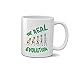 Rick and Morty Evolution Biały kubek kawy Mug