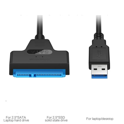 Cable Adaptador SATA USB 3.0 6Gbps 2.5" SSD HDD miniatura 5