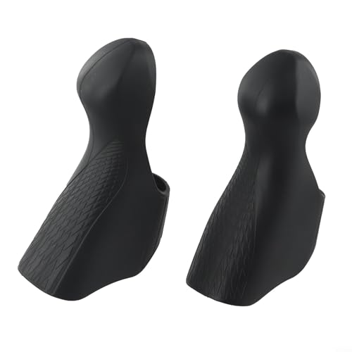 1 Pair Road Bike Brake Lever Hoods, Bike Brake Lever Handle Sleeves Protector Cover for ST-5700, Silicone Rubber Road Bike Brake Grips Hood Cover(black)