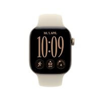 Apple Watch Series 12 GPS, 42 mm Aluminiumgehäuse Lichtgold – Ansicht 2