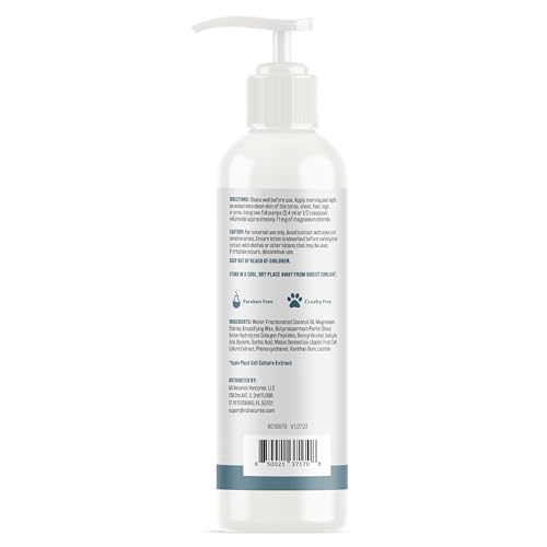 M3 Naturals Unscented Magnesium Lotion for Sleep & Leg Cramps, Suitable for Sensitive Skin, Helps with Muscle Relaxation, Soothes Tired Legs & Foot Aches and Supports Restful Nights, 8 fl oz