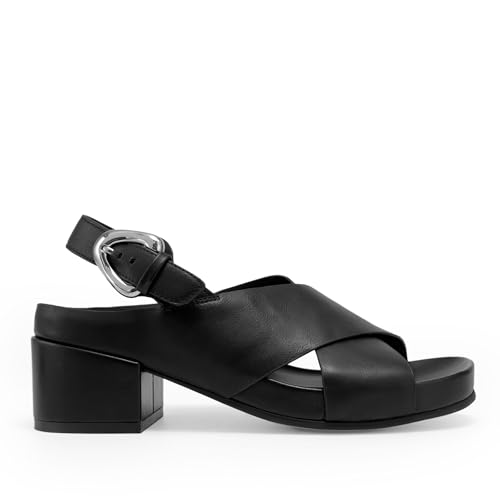 Aerosoles Women's CHRYSTIE Slingback Heeled Sandal, Black Faux Calf, 11M by Aerosoles - Used condition - Image 6