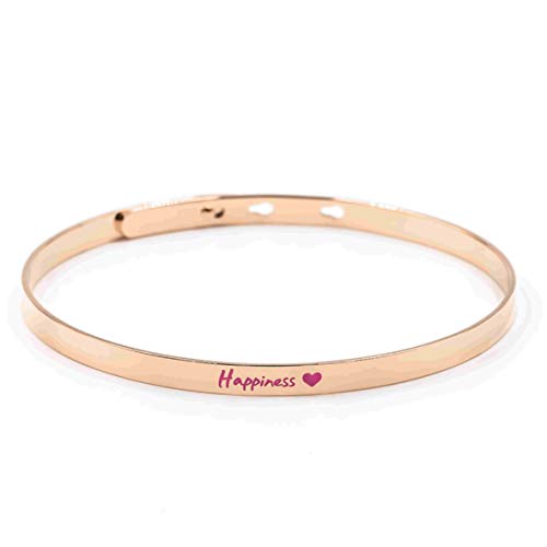 Preisvergleich Produktbild PURELEI® Hawaiian Happiness Armreif (Rosegold, Vergoldet)