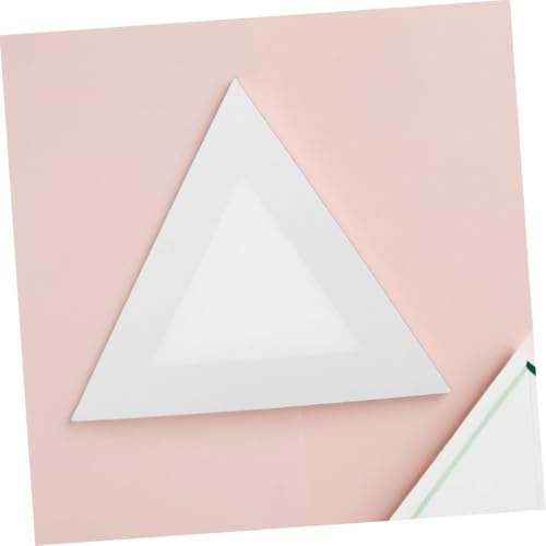 Marcos para pintura al óleo tablero triangular OSALADI con lienzo blanco estirado 6