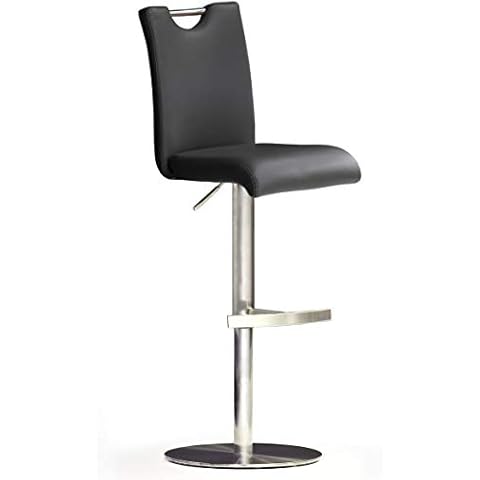 Robas Lund Barhocker Schwarz Leder Cover