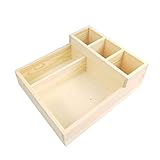 Elegante y simple diseñado con material de madera de primera calidad. Organizador de encimera de cocina