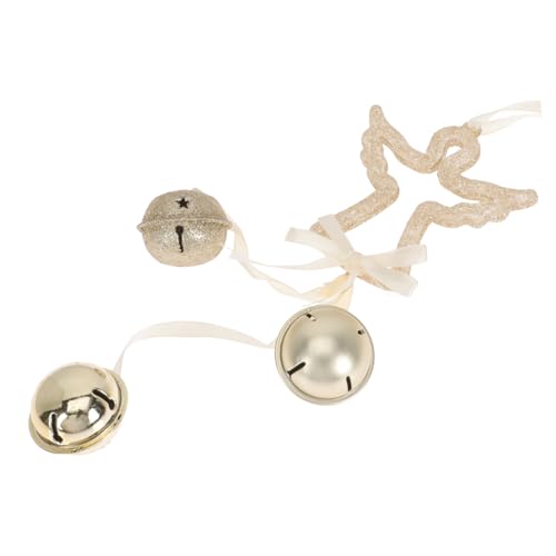 Cabilock Colgante de Campana de ángel Decoración de Fiesta de Navidad Campana de Viento Conmemorativa Christmas Tree Decorations Natal decoração Campana de Navidad decoración Planchar