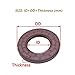 2pcs Skeleton Oil Seal Skeleton O Ring ID 47 48 50mm Hydraulic Industrial Machine Oil Seal High-Temperature Resistant(50x70x8mm)