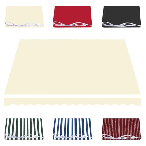Générique Toile de Rechange Store Banne avec Lambrequin, 1.5/3/3.5/4/5.5/6.0m Tissu de...