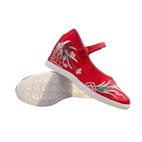 Chaussures compensées à talons hauts pour femme style traditionnel