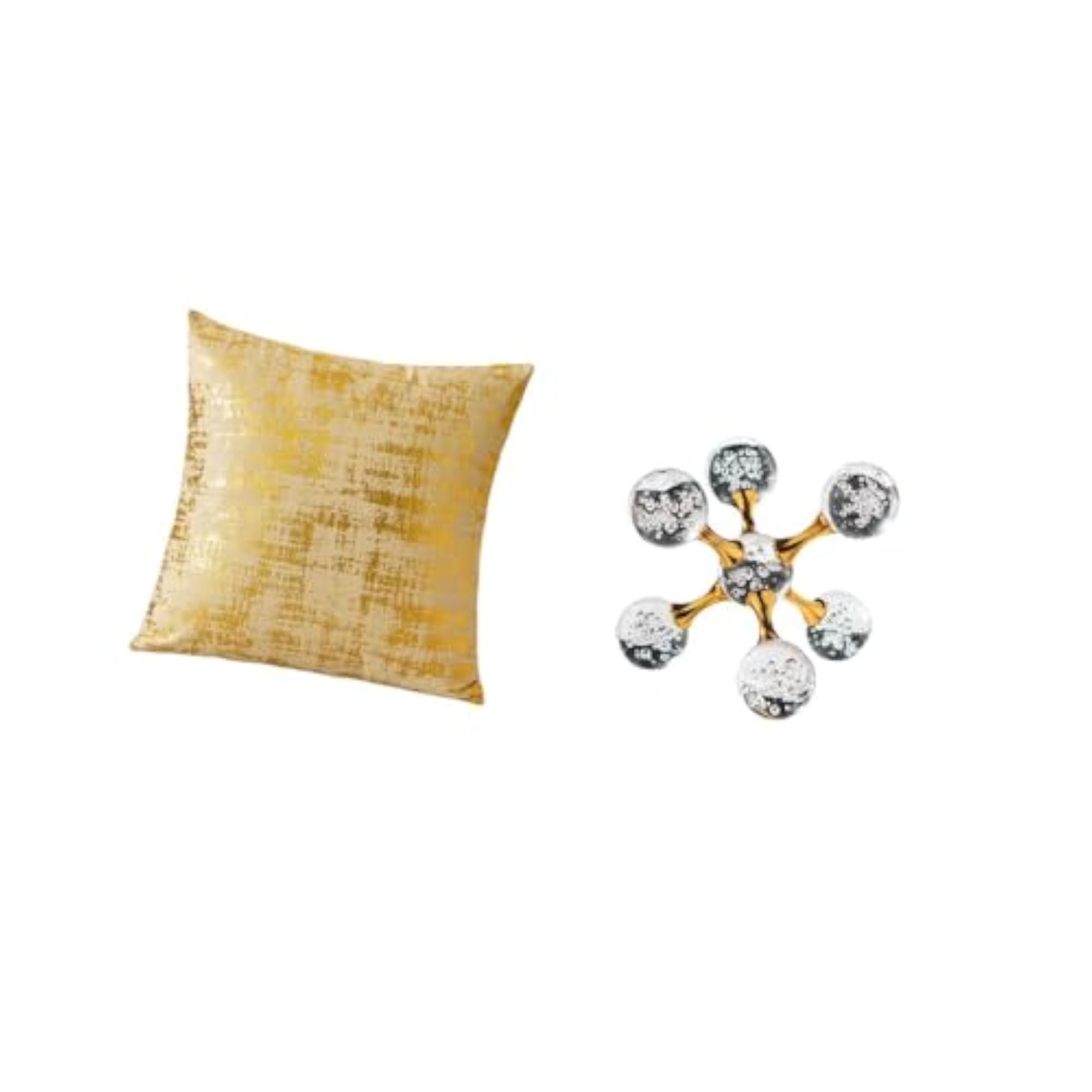 Elegant Bubble Sphere Throw Pillow Cover