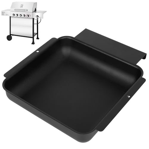 Image of SafBbcue Universal Grease Tray for Royal Gourmet GA Propane Gas Grills, Replacement Parts for Royal 5 /6 /8 Burner Gourmet GA5401T GA5403B GA5404G GA6402B GA6402C GA6402H GA6402S GB8001-B