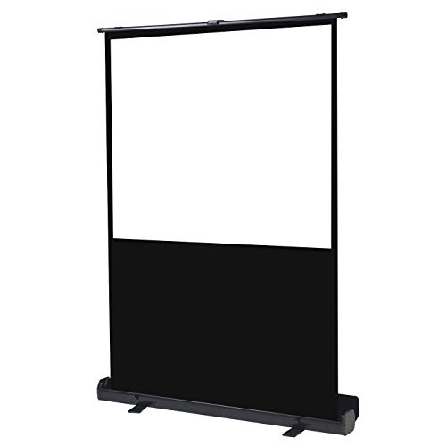 Phoenix PHPANTALLAPORT-145, tela de projeção portátil com pé de suporte e alça de transporte, formato 4:3, 1,45 x 1,1 m