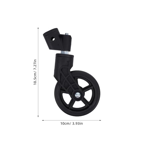 Roues pivotantes SOLUSTRE robustes en PP/PVC pour usage commercial