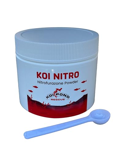 Image of KOI Nitro (5 Grams) Nitrofurazone Powder, Effective Fish Treatment for Bacterial Infections in Koi and Ornamental Fish