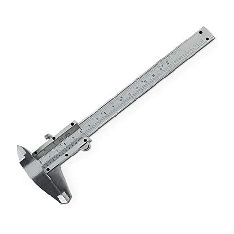 Molinter Vernier Caliper with Locking Screw Stainless Steel Measuring Tool Calliper Steel Ruler with Storage Box (300 mm) Cover