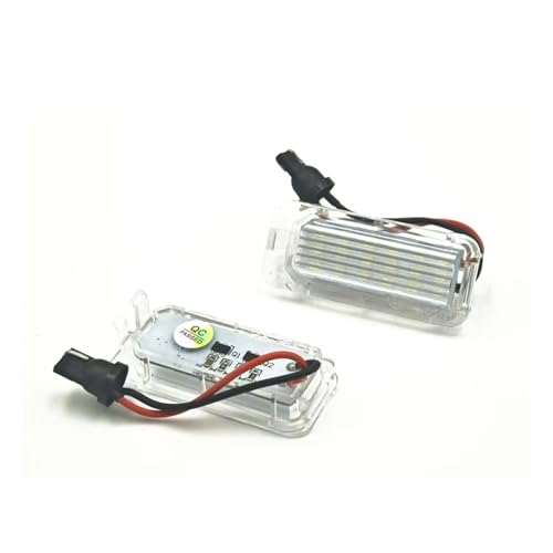 Luz de matrícula LED Ford Ranger Escape Explorer plafón trasero blanco anti error 12V 2