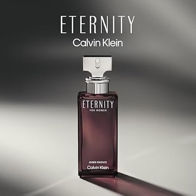 Calvin Klein Eternity Amber Essence Parfum Ambery Women's Perfume With Notes of Angelica Root Essence, Ylang Ylang & Vanilla Absolute Luxury Perfumes for Women Long Lasting Fragrance