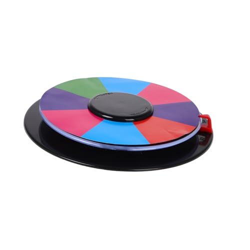 ibasenice Double-Sided Writable Spinning Wheel Party Prizes Turntable for Classroom DIY Game Prop Arrow